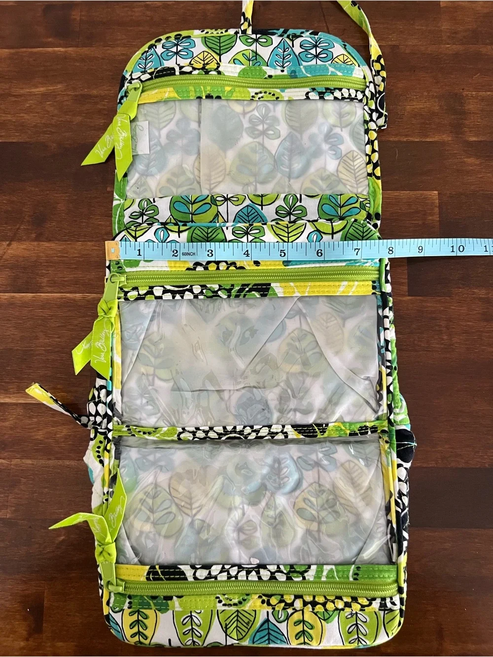 Vera Bradley Limes Up Cosmetic Bag